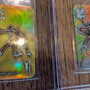 Kobe Bryant ( Michael Jordan) Fleer Ultra Rookie Scoring Kings Tobacco Sticker